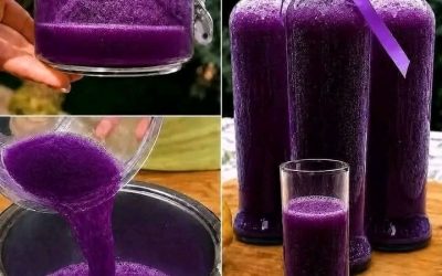 Magical Violet Drink with Butterfly Pea Flowers