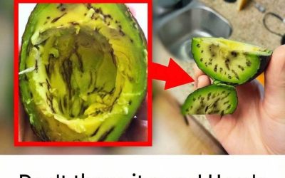 Does your avocado have dark spots? Don’t throw it away! Here’s why