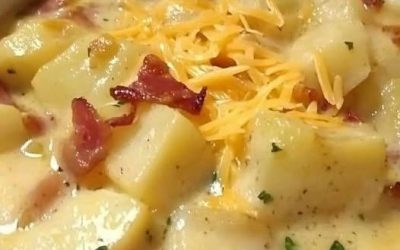 Loaded Broccoli Cheese & Potato Soup