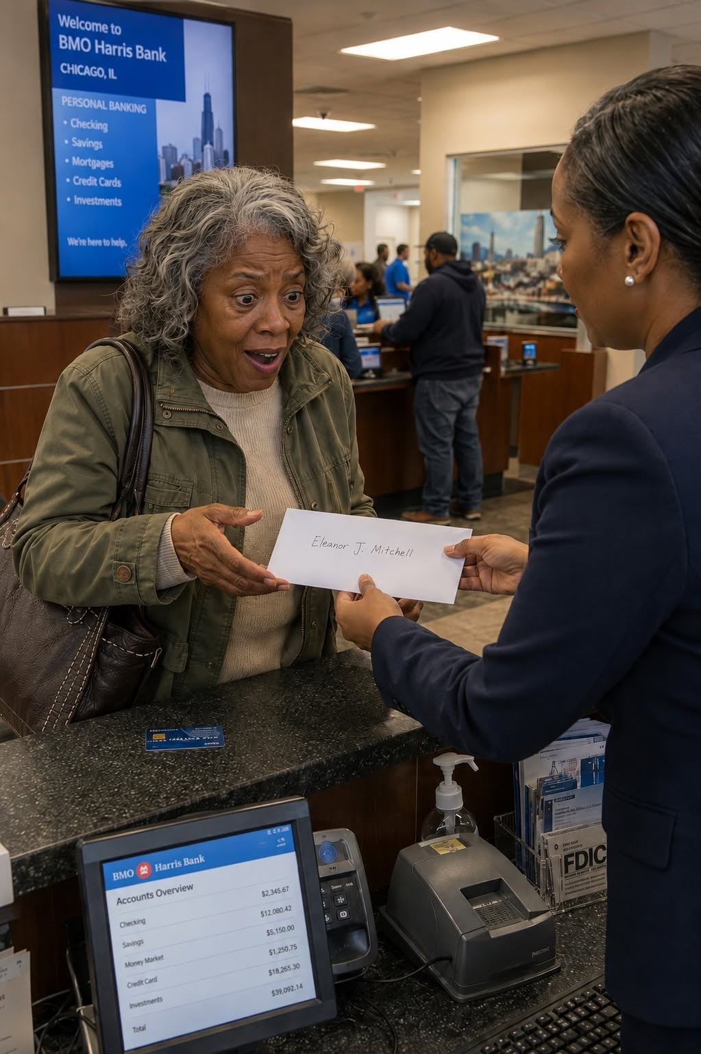 I AM 65 YEARS OLD. I GOT DIVORCED 5 YEARS AGO. MY EX-HUSBAND LEFT ME A BANK CARD WITH 3,000 DOLLARS ON IT. I NEVER TOUCHED IT. FIVE YEARS LATER, WHEN I FINALLY WENT TO WITHDRAW THAT MONEY… MY WHOLE BODY WENT COLD.