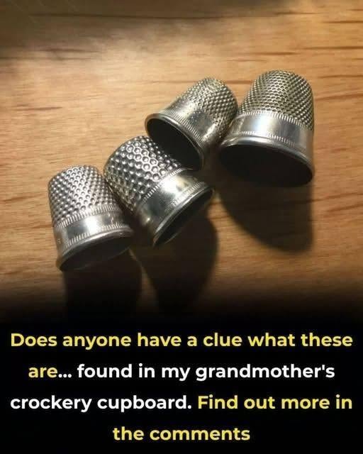 Does anyone have a clue what these are… found in my grandmother’s crockery cupboardFIND OUT MORE IN THE COMMENTS