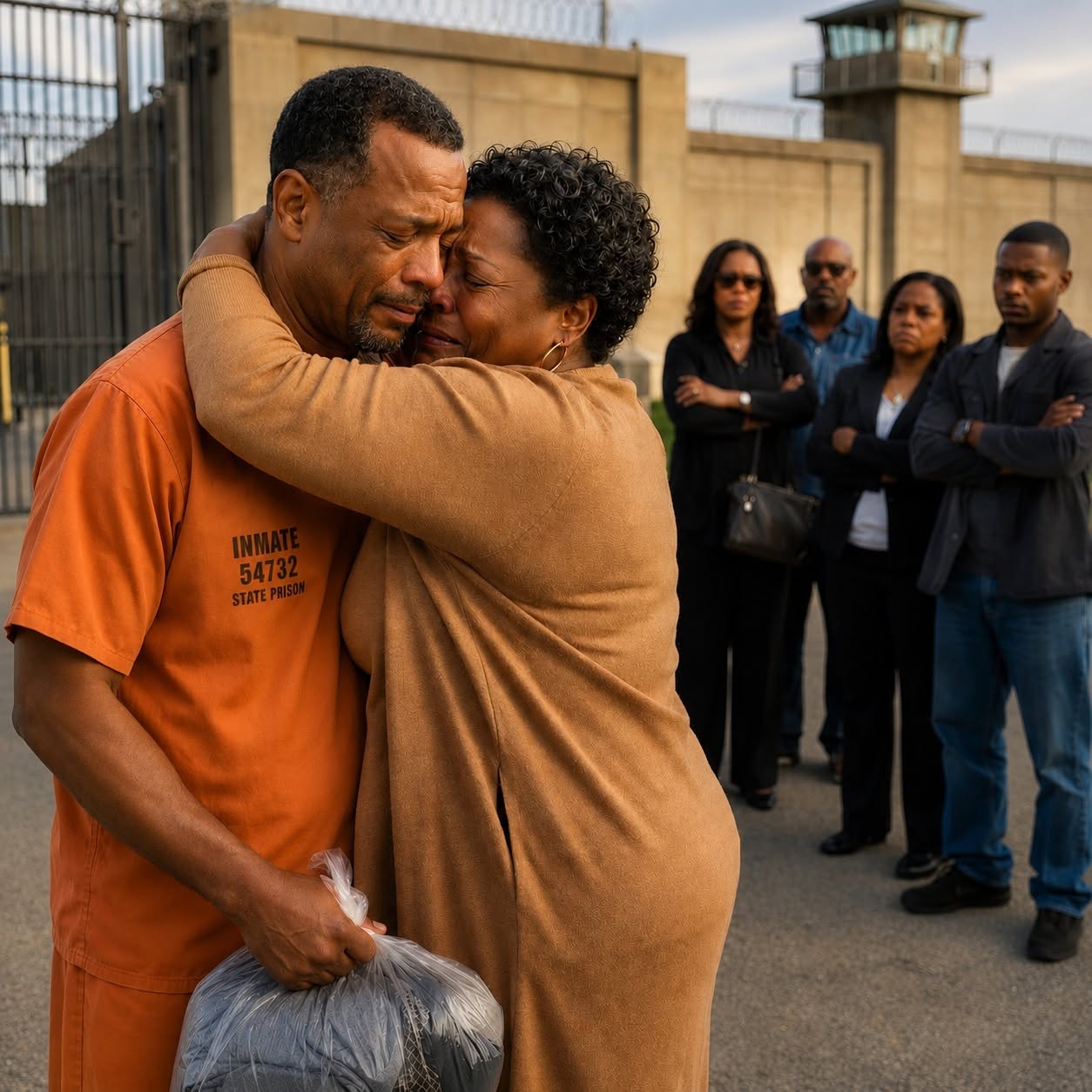 My uncle got out of prison, and the whole family shut the door on him—except for my mom, who hugged him as if someone else were to blame.