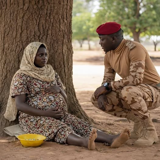 Ibrahim Traoré Saw a Pregnant Woman Begging on the Street—You Won’t Believe What He Did Next!