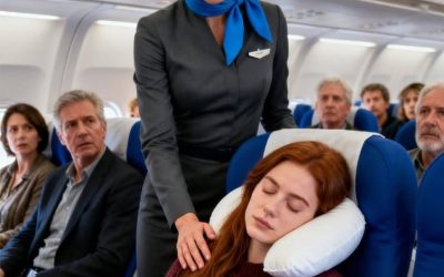 She Was Sleeping in 8A — When the Captain Asked if Any Combat Pilots Were on Board