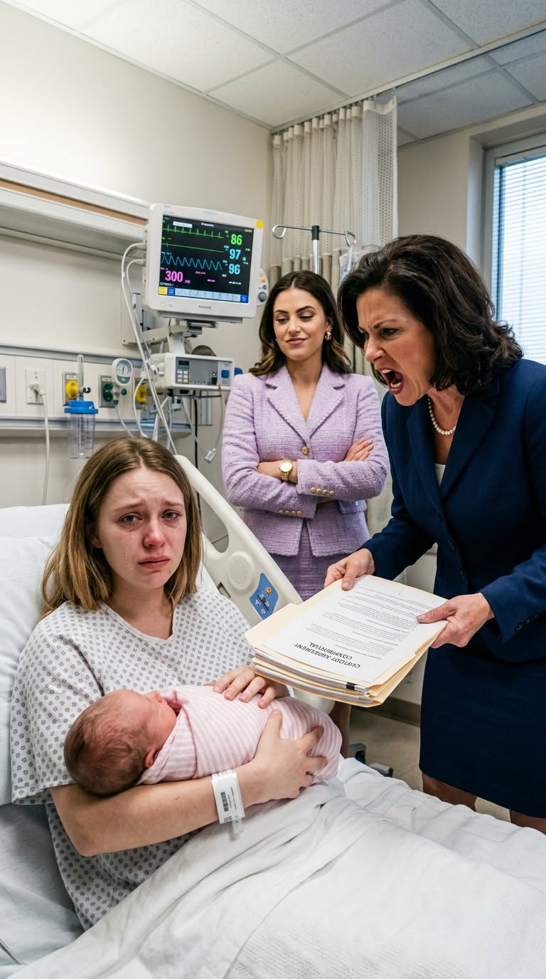 One day after I gave birth, my mother walked into the hospital room with custody papers. She said my “infertile” sister deserved the child more than I did. I had paid ,500 for her IVF treatments. Later, I discovered that clinic never existed. When my mother threatened my military career to get my son… I finally showed them who they were messing with…