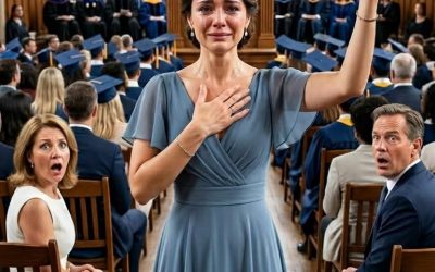I spent 10 years raising my husband’s daughter as my own, helping her get into Harvard. At her celebration party, her biological mother suddenly showed up. My husband proudly held her hand in front of my elite investors. “My family is finally whole. Thank you for being a highly effective nanny,” he smirked at me. He expected me to cry and run. Instead, I calmly looked at his 18-year-old daughter. She stood up, grabbed the microphone, and shattered his entire life with one sentence.