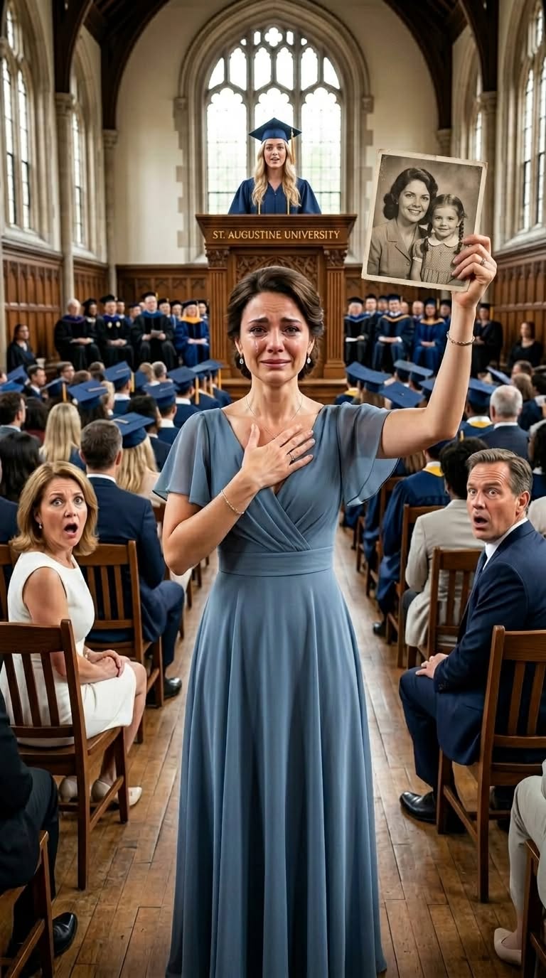 I spent 10 years raising my husband’s daughter as my own, helping her get into Harvard. At her celebration party, her biological mother suddenly showed up. My husband proudly held her hand in front of my elite investors. “My family is finally whole. Thank you for being a highly effective nanny,” he smirked at me. He expected me to cry and run. Instead, I calmly looked at his 18-year-old daughter. She stood up, grabbed the microphone, and shattered his entire life with one sentence.